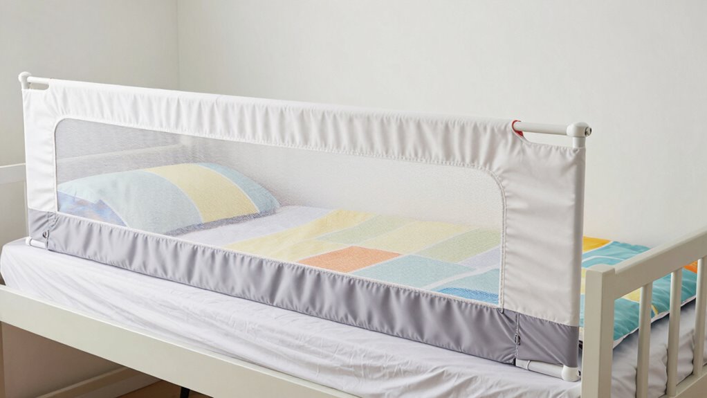 secure sturdy bunk bed rails