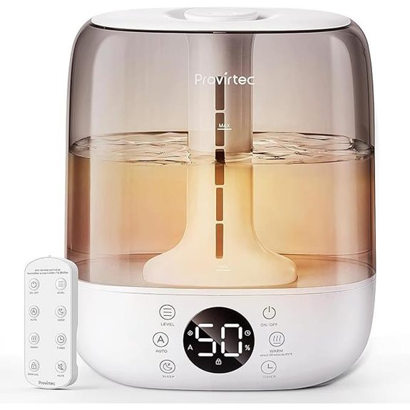 6L Self-Cleaning Humidifier with Remote and Auto Mode