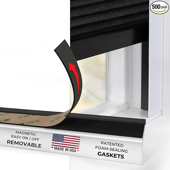 Window Light Blocker Set for Shades and Media Rooms