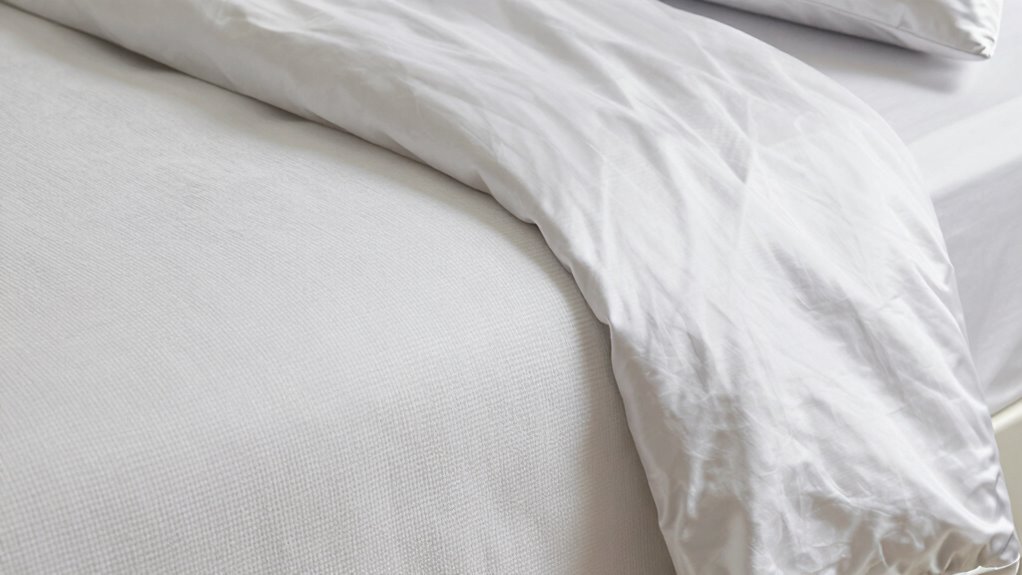 sheet texture impacts heat retention