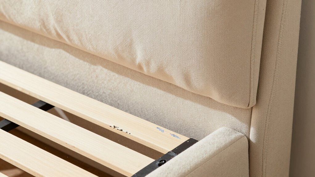 signs of bed frame damage