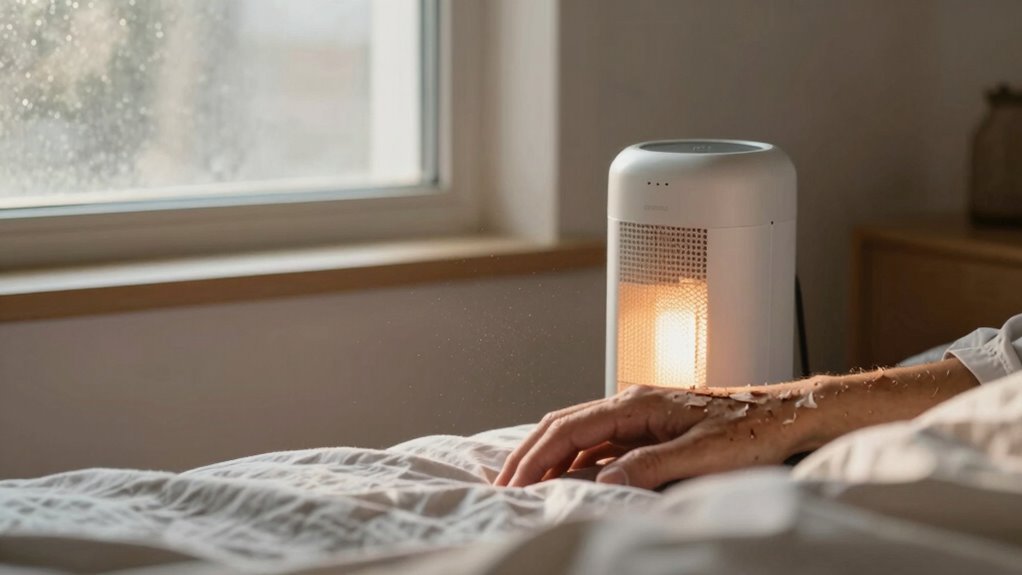 signs of dry bedroom