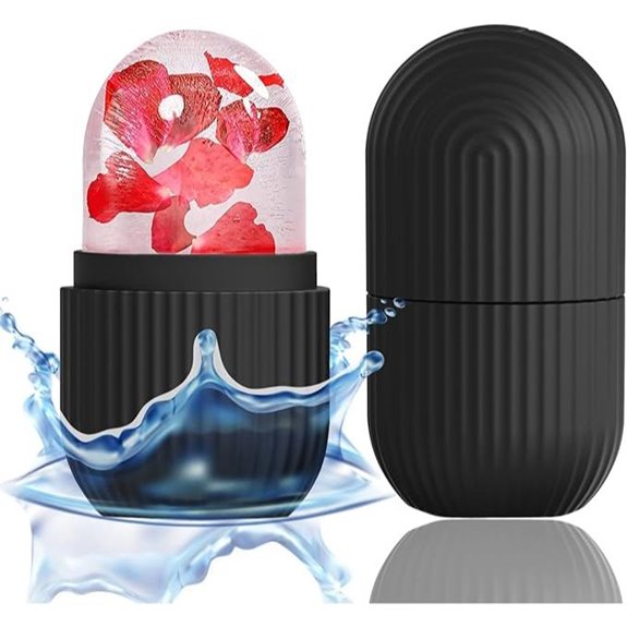 Ice Face Roller and Eye Mask Silicone Beauty Tool