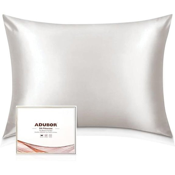 Adubor 100% Silk Pillowcase for Hair & Skin