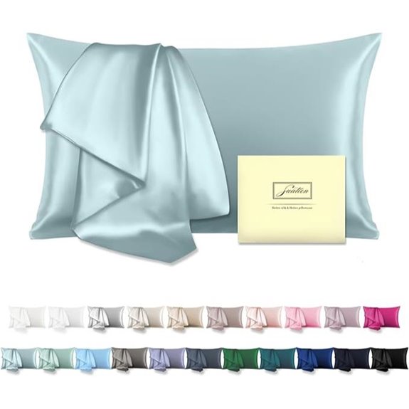 Mulberry Silk Pillowcase with Hidden Zipper 20x26 inches