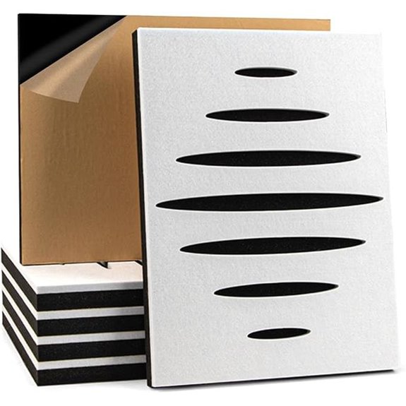 Art3d 6-Pack Acoustic Wall Panels 16x12 Inch