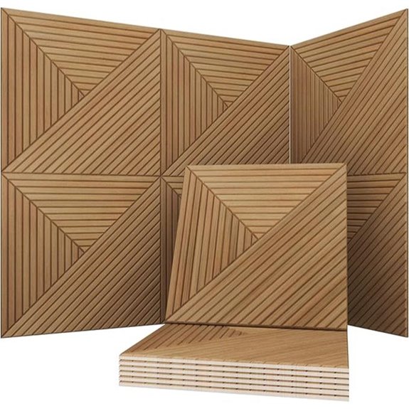 Acoustic Wall Panels 6-Pack Sound Absorbing Wall Art