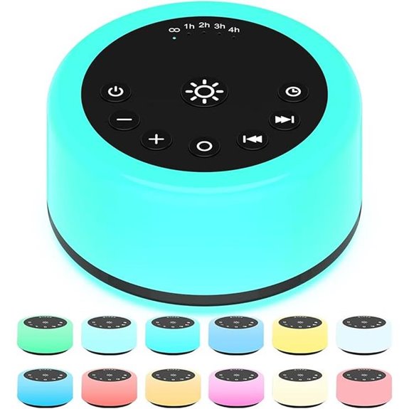 Soother Sleep Sound Machine with Night Light