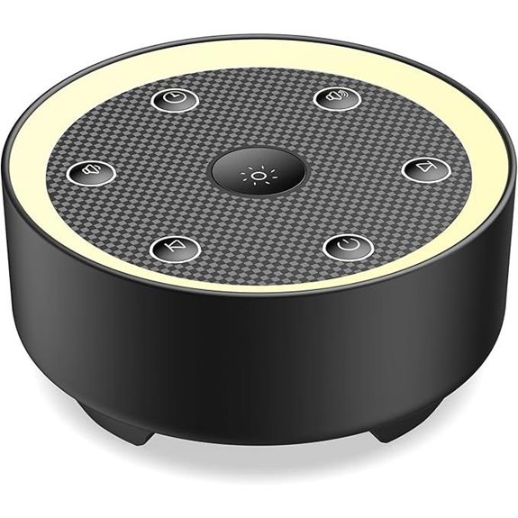 Kipcush Sleep Sound Machine with Night Light