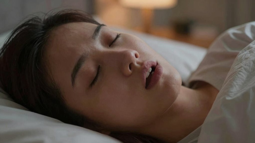 sleep position influences airway