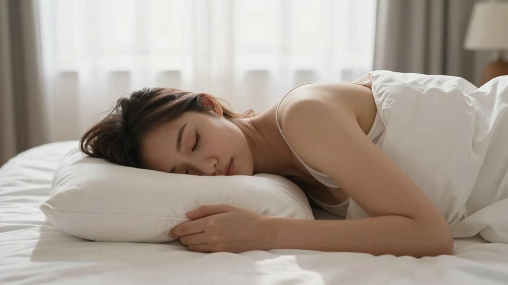 sleeping with a pillow