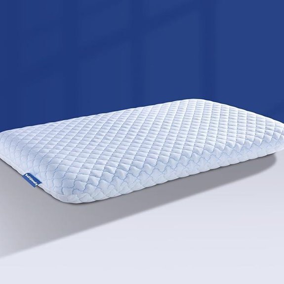 SofGlowly Ultra Thin Cooling Memory Foam Pillow