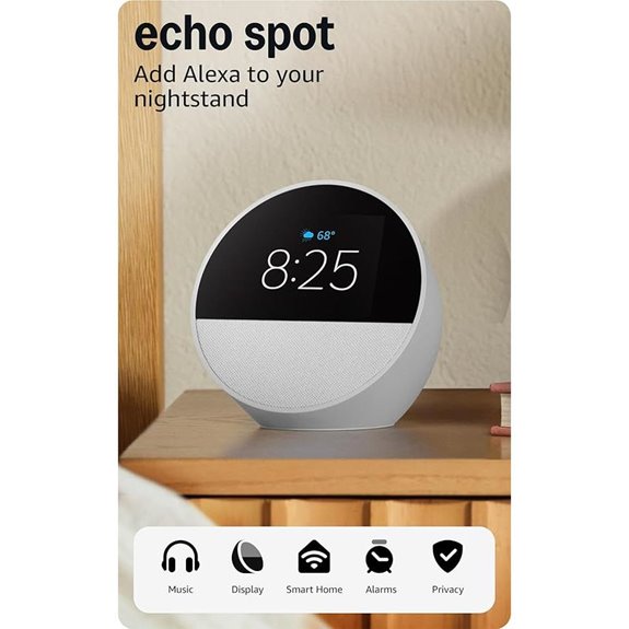 smart alarm clock with alexa