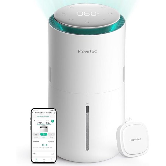 MistFree Smart Humidifier with App Control and Auto Humidity
