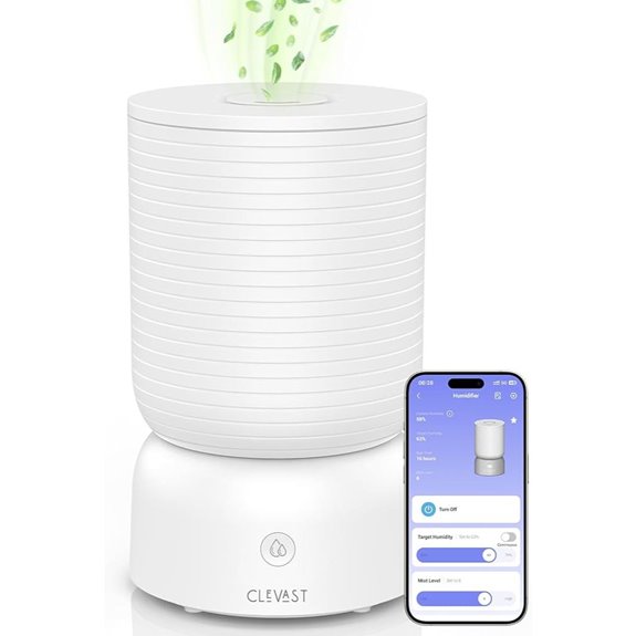 CLEVAST 4L Smart Humidifier with Essential Oil Diffuser