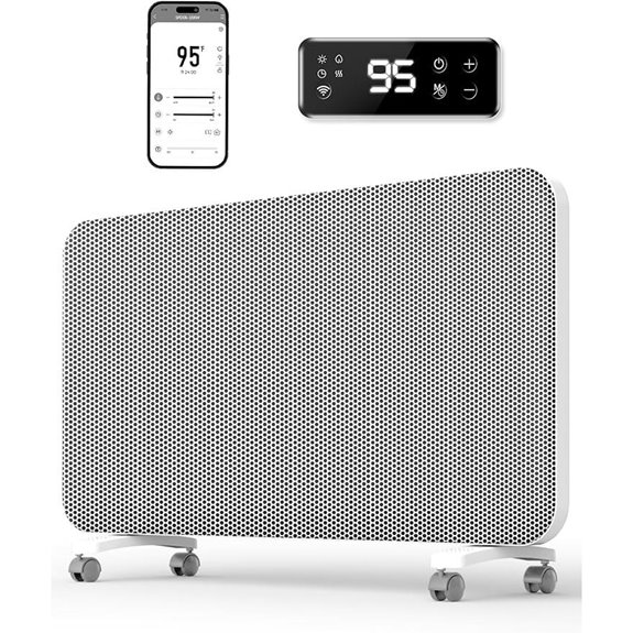 Smart WiFi Convection Space Heater with Thermostat