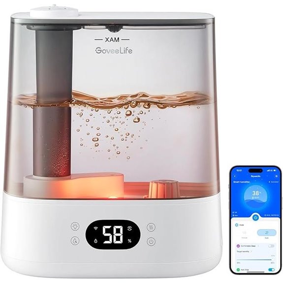 GoveeLife 6L Smart WiFi Humidifier with Auto Mode