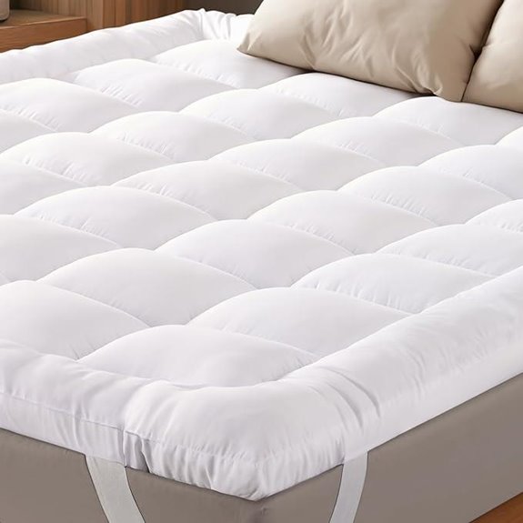 Ultra Soft King Mattress Topper for Cooling Sleep