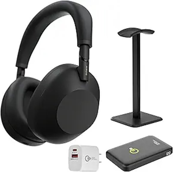 Sony WH-1000XM6 Noise Cancelling Headphones + Accessories