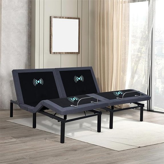 split king adjustable bed