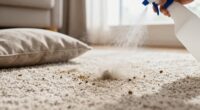 spreading dust during cleaning