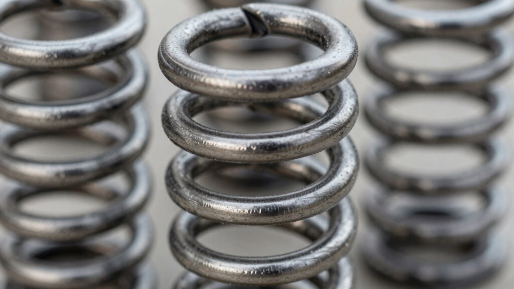 spring material and gauge influence feel