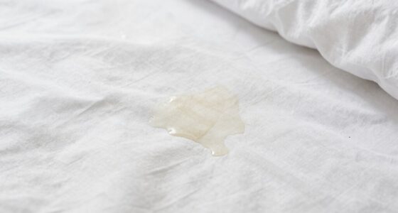 stain removal from linens