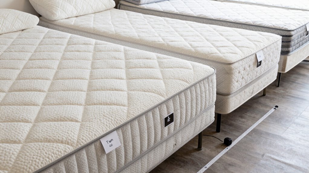 standard bed size options