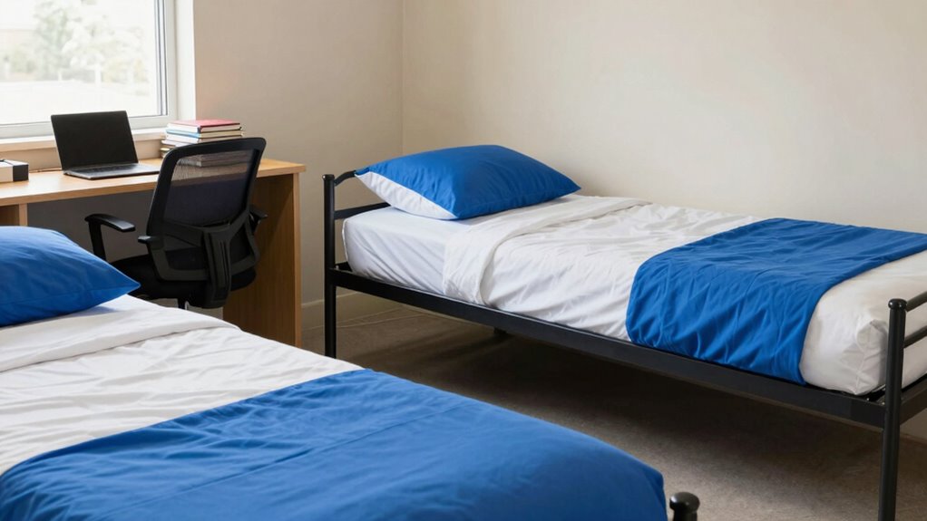 standardized dormitory sleeping arrangements