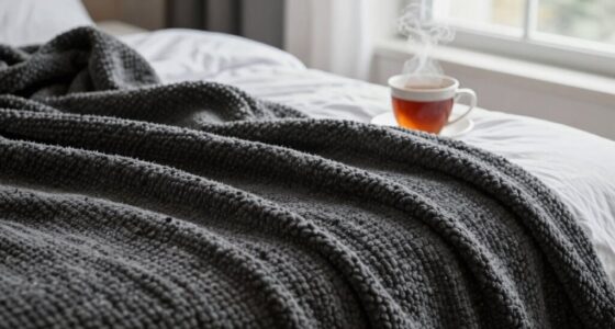 stay cool with weighted blankets