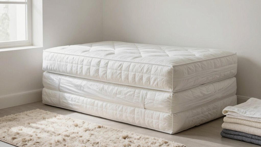 store mattress in ventilated area