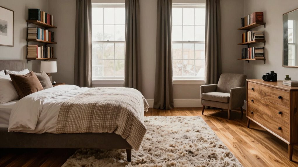 strategic furniture placement reduces noise