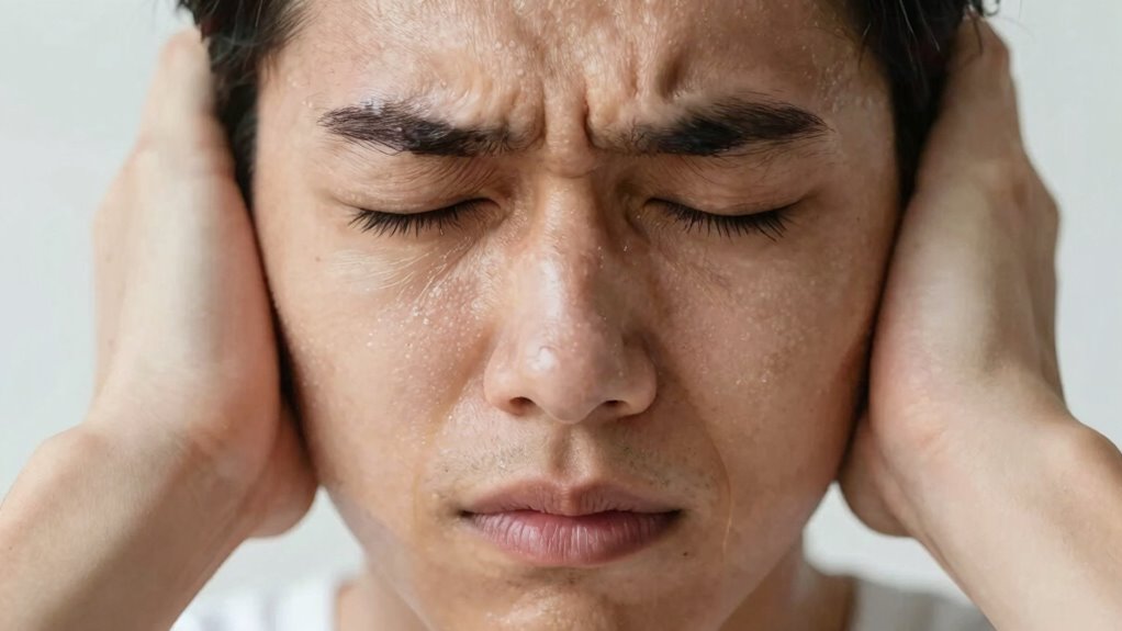 stress heightens noise perception