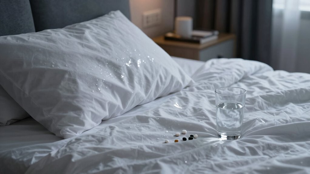 stress lifestyle night sweating