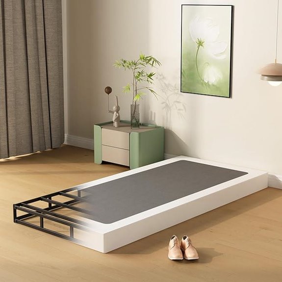 Heavy Duty Twin Box Spring with Metal Frame