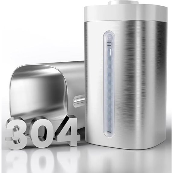 Jack & Rose Stainless Steel Cool Mist Humidifier