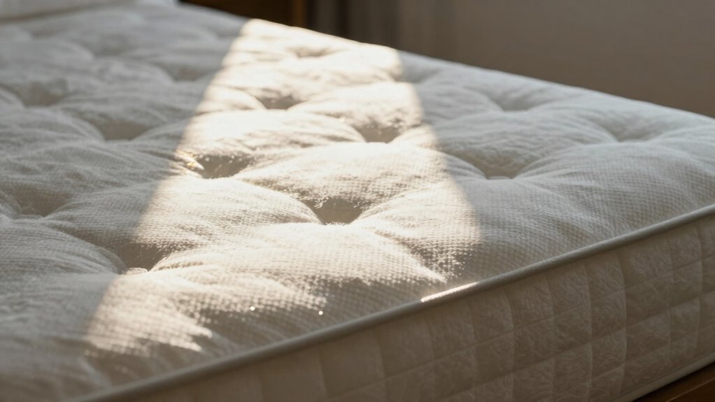 sunlight fails deep disinfection