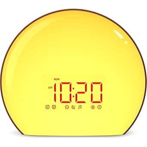Magicteam Sunrise Alarm Clock with Sunset Simulation