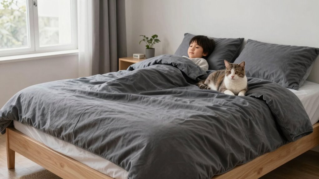 supervise pet blanket use