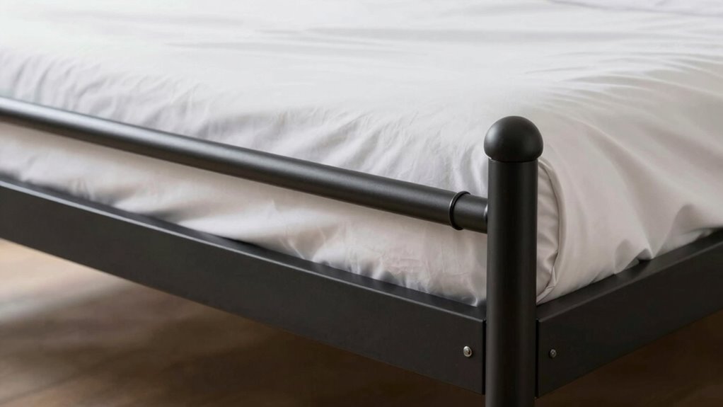 support bars prevent mattress sagging