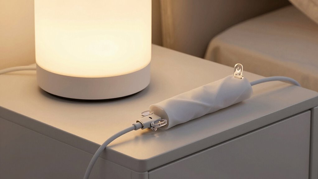 tangle free cable organization