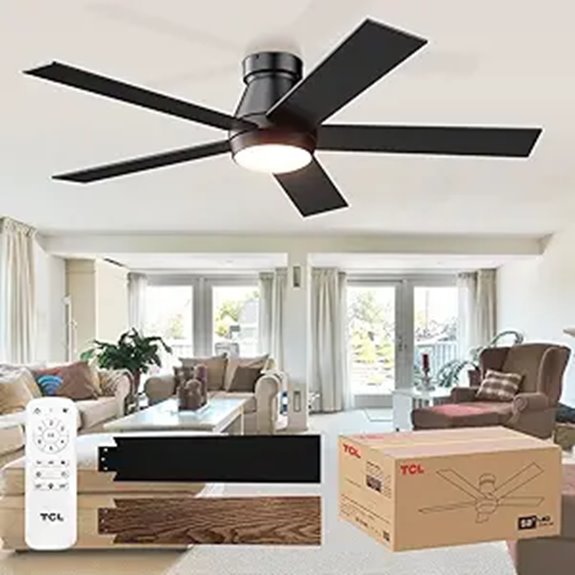 TCL 52 Ceiling Fan with Lights and Remote