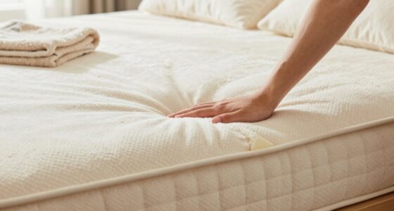 temporary mattress dent fix