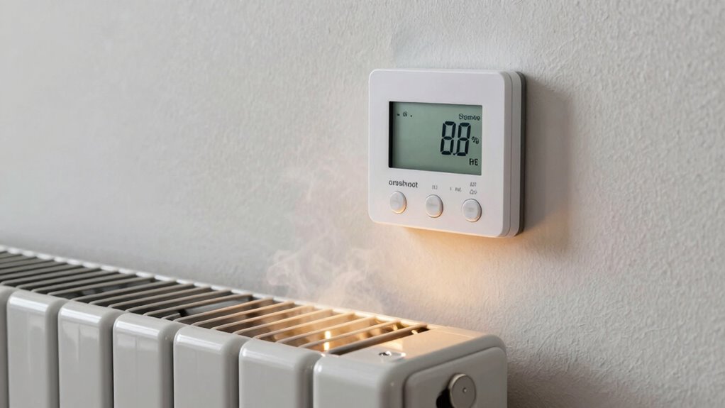 thermostat controls prevent overshoot