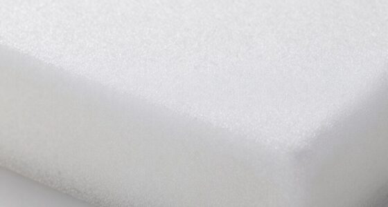 thick foam enhances comfort