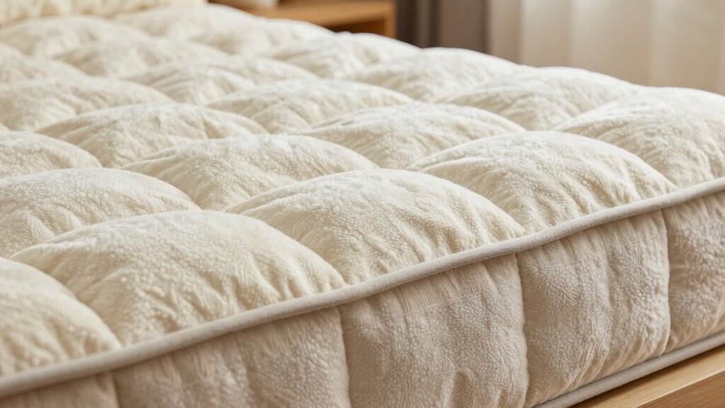 thicker denser heat trapping layers