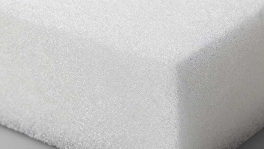 thicker foam enhances insulation