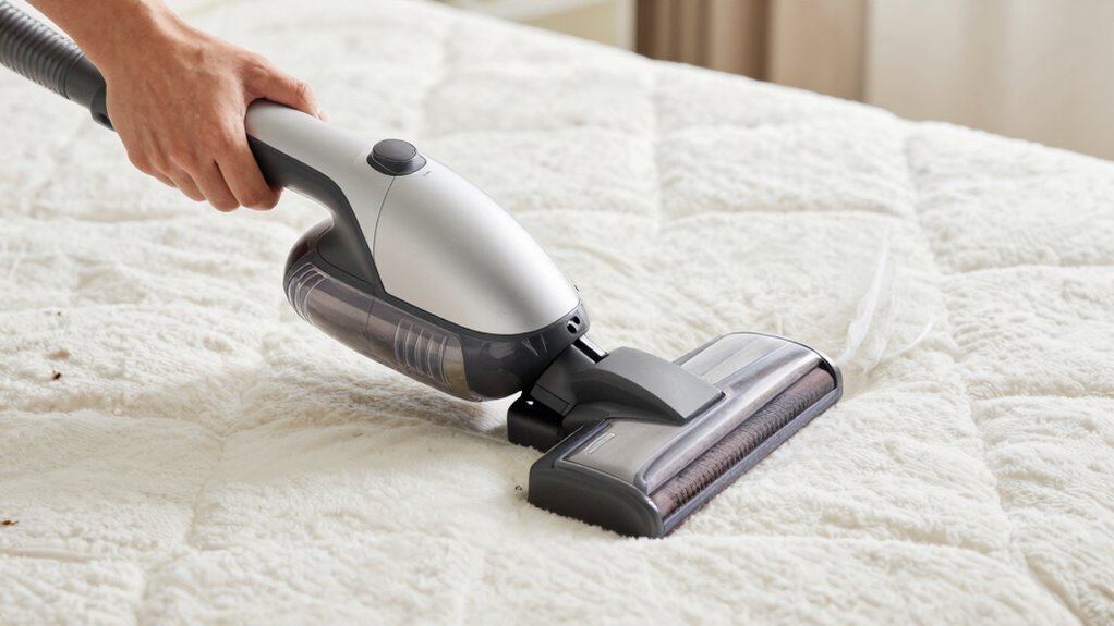 thorough mattress vacuuming technique