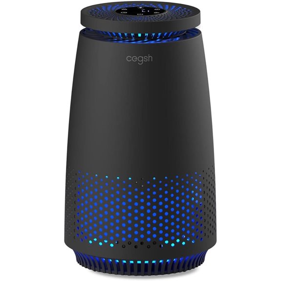 3-in-1 HEPA Air Purifier for Home with Night Light