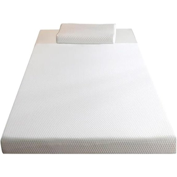3-Inch Gel Memory Foam Mattress with Pillow